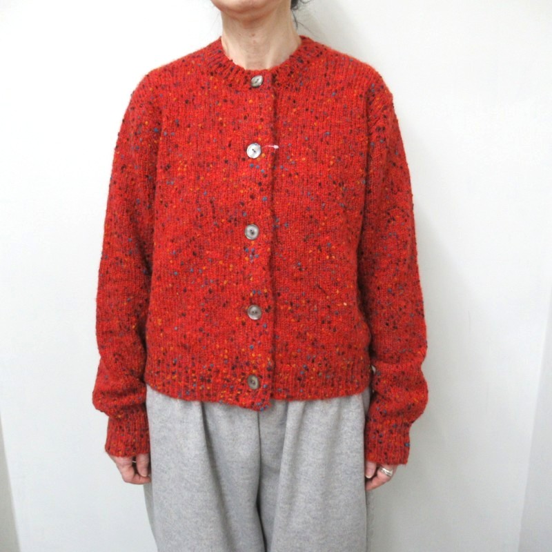 J.Sloane ネップMIXカラーカーディガン /RD3